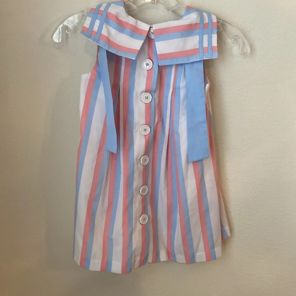 The Beaufort Bonnet Company Pastel Striped Dress - Picture 2 of 4